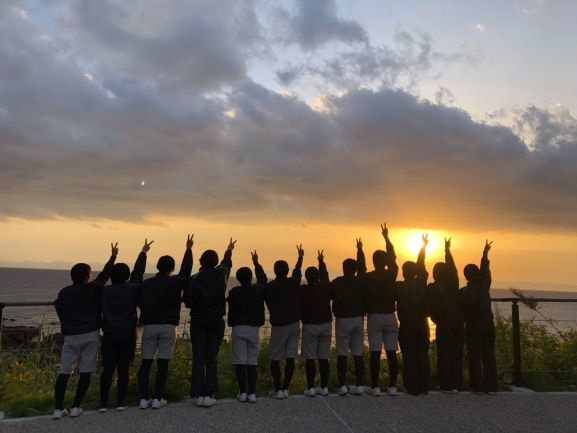 ユクサおおすみ海の学校-夕日